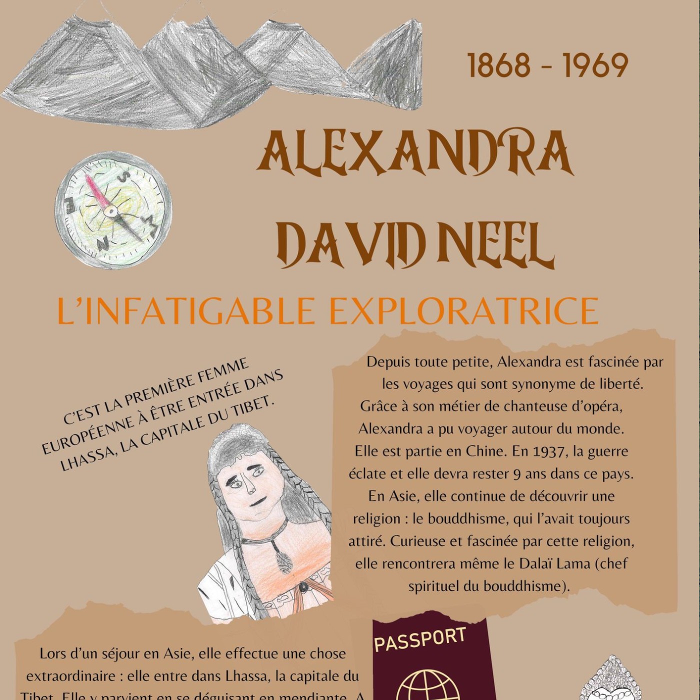 Alexandra David-Néel – Chroniques de femmes inspirantes