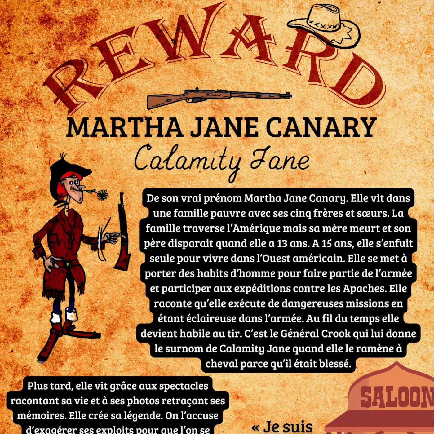Calamity Jane – Chroniques de femmes inspirantes