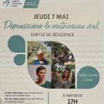 dépoussiérer le matrimoine oral - table ronde gare de l'utopie 7 mai 2026